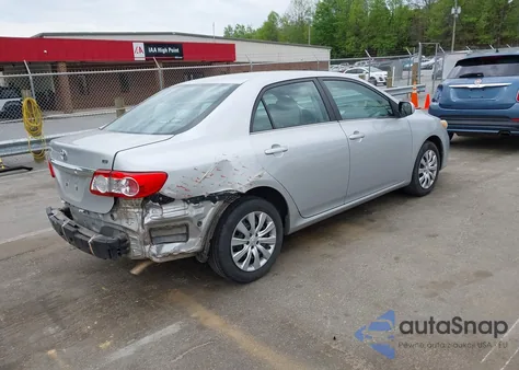 2013 Toyota Corolla Le из США, поврежденный, VIN 5YFBU4EE6DP177947